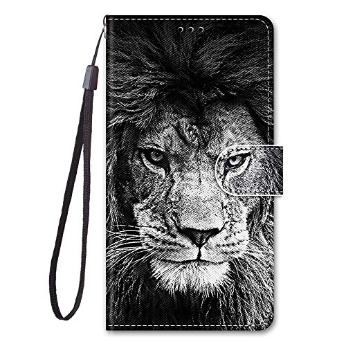 Nodigo Schutzhülle für Xiaomi Redmi Note 11/Note 11s 6,43 Zoll, stoßfest, mit Halterung, Klappdesign, Silikon, Tiermotiv, lustiges Motiv, Bumper Kickstand Case Cover, Schutzhülle für Mädchen Damen von Nodigo