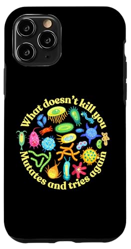 Bakterien mutiert und versucht es erneut, lustige Wissenschaft Mikrobiologie Hülle für iPhone 11 Pro Bakterien mutiert und versucht es erneut, lustige Wissenschaft Mikrobiologie Hülle für iPhone 11 Pro von Noether Sym