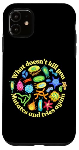 Bakterien mutiert und versucht es erneut, lustige Wissenschaft Mikrobiologie Hülle für iPhone 11 Bakterien mutiert und versucht es erneut, lustige Wissenschaft Mikrobiologie Hülle für iPhone 11 von Noether Sym