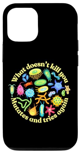 Bakterien mutiert und versucht es erneut, lustige Wissenschaft Mikrobiologie Hülle für iPhone 12/12 Pro Bakterien mutiert und versucht es erneut, lustige Wissenschaft Mikrobiologie Hülle für iPhone 12/12 Pro von Noether Sym