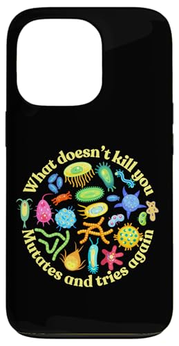 Bakterien mutiert und versucht es erneut, lustige Wissenschaft Mikrobiologie Hülle für iPhone 13 Pro Bakterien mutiert und versucht es erneut, lustige Wissenschaft Mikrobiologie Hülle für iPhone 13 Pro von Noether Sym