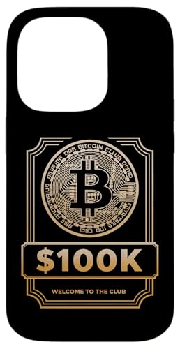 Bitcoin 100k Willkommen im Club, Bitcoin Krypto Hülle für iPhone 14 Pro Bitcoin 100k Willkommen im Club, Bitcoin Krypto Hülle für iPhone 14 Pro von Noether Sym