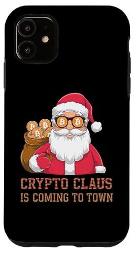 Crypto Claus kommt in die Stadt, Krypto Weihnachten Hülle für iPhone 11 Crypto Claus kommt in die Stadt, Krypto Weihnachten Hülle für iPhone 11 von Noether Sym