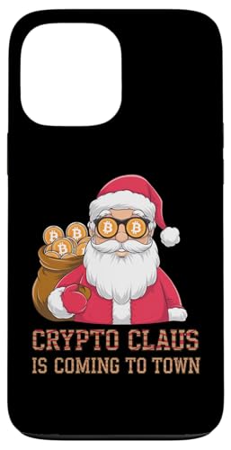 Crypto Claus kommt in die Stadt, Krypto Weihnachten Hülle für iPhone 13 Pro Max Crypto Claus kommt in die Stadt, Krypto Weihnachten Hülle für iPhone 13 Pro Max von Noether Sym