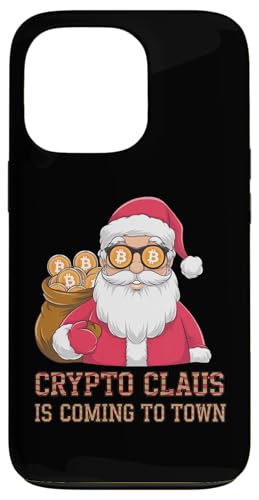 Crypto Claus kommt in die Stadt, Krypto Weihnachten Hülle für iPhone 13 Pro Crypto Claus kommt in die Stadt, Krypto Weihnachten Hülle für iPhone 13 Pro von Noether Sym