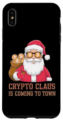 Crypto Claus kommt in die Stadt, Krypto Weihnachten Hülle für iPhone XS Max Crypto Claus kommt in die Stadt, Krypto Weihnachten Hülle für iPhone XS Max von Noether Sym