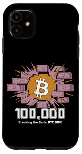 Das Budget sprengen: Bitcoin 100k, Bitcoin-Krypto Hülle für iPhone 11 Das Budget sprengen: Bitcoin 100k, Bitcoin-Krypto Hülle für iPhone 11 von Noether Sym