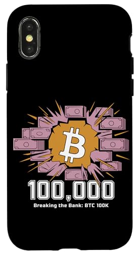 Das Budget sprengen: Bitcoin 100k, Bitcoin-Krypto Hülle für iPhone X/XS Das Budget sprengen: Bitcoin 100k, Bitcoin-Krypto Hülle für iPhone X/XS von Noether Sym
