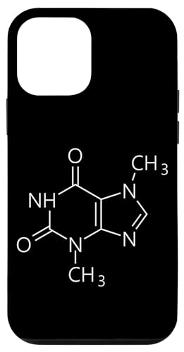 Hülle für iPhone 12 mini Koffeinmolekül, Koffein chemische Formel, Kaffee Hülle für iPhone 12 mini Koffeinmolekül, Koffein chemische Formel, Kaffee von Noether Sym