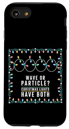 Welle oder Partikel? Weihnachtslichter haben beides, Physik Hülle für iPhone SE (2020) / 7 / 8 von Noether Sym