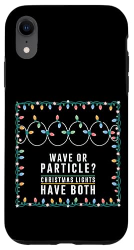 Welle oder Partikel? Weihnachtslichter haben beides, Physik Hülle für iPhone XR Welle oder Partikel? Weihnachtslichter haben beides, Physik Hülle für iPhone XR von Noether Sym