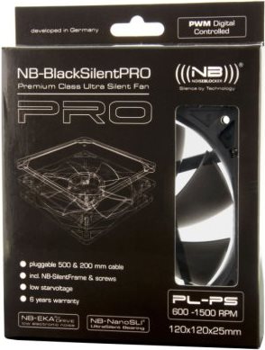 NoiseBlocker BlackSilentPRO PK-PS - Geh�usel�fter - 140 mm (ITR-PK-PS) von NoiseBlocker