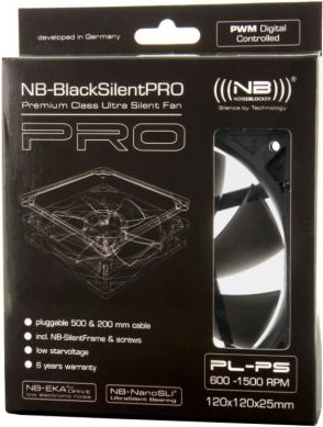 NoiseBlocker BlackSilentPRO PK-PS - Gehäuselüfter - 140 mm (ITR-PK-PS) von NoiseBlocker