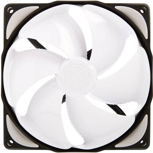NoiseBlocker NB-eLoop B12-4 PC-Gehäuse-Lüfter Weiß, Schwarz (B x H x T) 120 x 120 x 25mm von NoiseBlocker