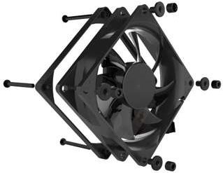 Blacknoise Noiseblocker BlackSilentPRO P-1 - Gehäuselüfter - 80 mm (ITR-P-1) von NoiseBlocker