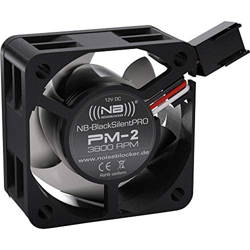 NoiseBlocker BlackSilent Pro PC-Gehaeuse-Luefter Schwarz (B x H x T) 40 x 40 x 20mm von Noiseblocker
