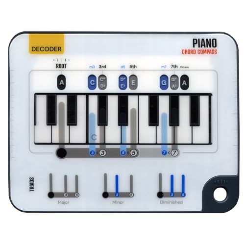 Klavierakkord-Kompass - Lernen Sie Keyboard-Akkorde - Ultimatives Werkzeug für Anfänger Akkorde Musikproduktion Akkord Werkzeug Akkorde Lernen Akkorde Erweitern Sie das Musikspiel Klavierakkord-Kompass - Lernen Sie Keyboard-Akkorde - Ultimatives Werkzeug für Anfänger Akkorde Musikproduktion Akkord Werkzeug Akkorde Lernen Akkorde Erweitern Sie das Musikspiel von Noisy Clan