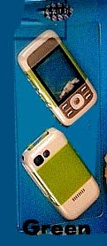 Nokia 5300 Original-Frontabdeckung für Mobiltelefon, Grün von Nokia 5300