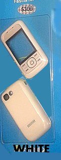 Nokia 5300 Original-Frontabdeckung für Mobiltelefon, Weiß von Nokia 5300