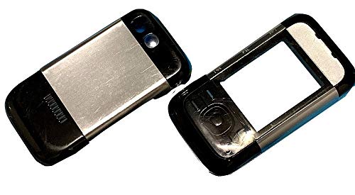 Nokia 5300 Original-Frontabdeckung für Mobiltelefon, silberfarben / Schwarz von Nokia 5300