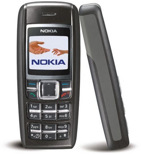 Handy Nokia 1600 Schwarz Mit Branding Ohne Simlock von Nokia