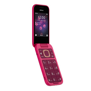 NOKIA 2660 Flip Großtasten-Handy pink von Nokia