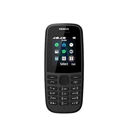 Nokia 105 2019 King TA-1174 DS FR Black von Nokia