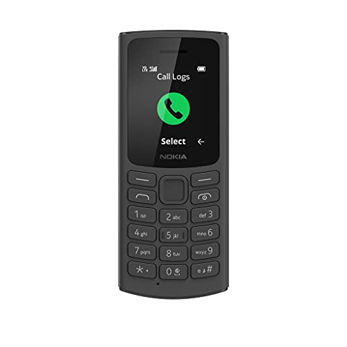 Nokia 105 4G, Mobilephone, LTE, Propriétaire, [Italia], Black von Nokia