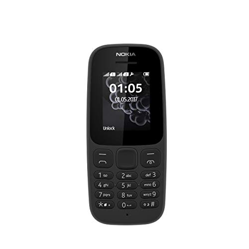 Nokia 105 Dual SIM Schwarz SIM Free von Nokia