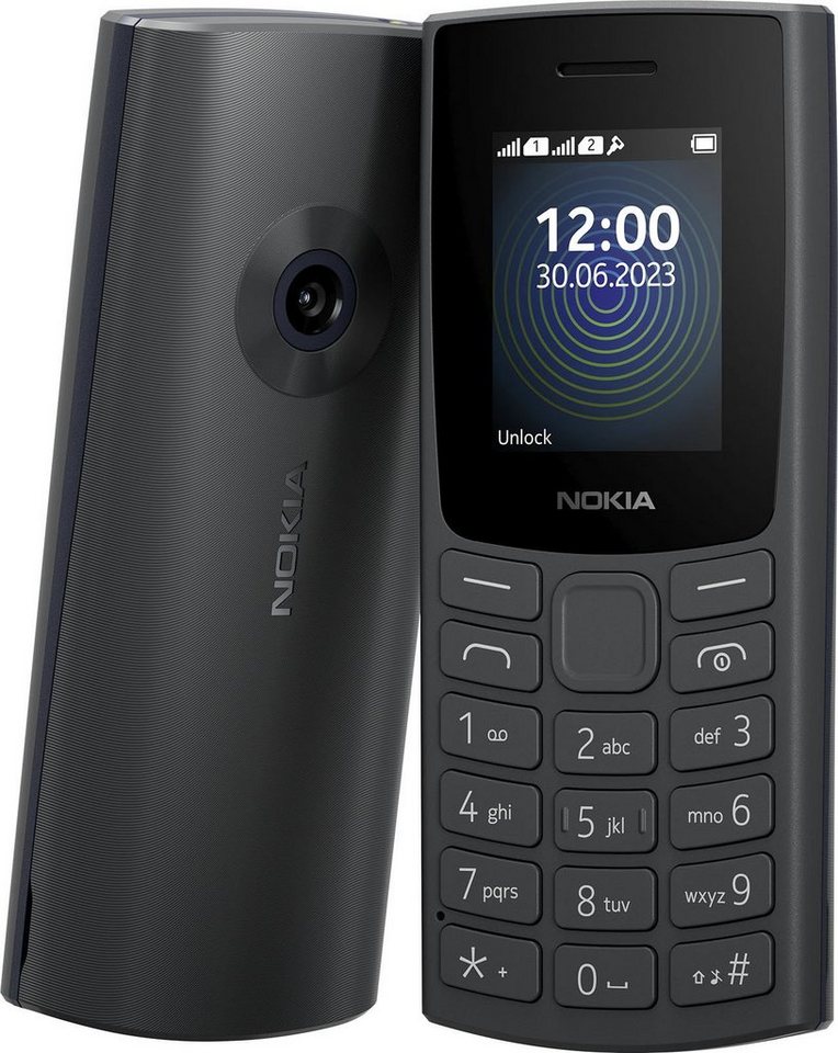 Nokia 110 2G (2023) Handy (4,5 cm/1,77 Zoll, 0,02 GB Speicherplatz) von Nokia