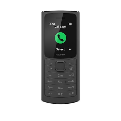 Nokia 110 4G Dual-Sim schwarz von Nokia