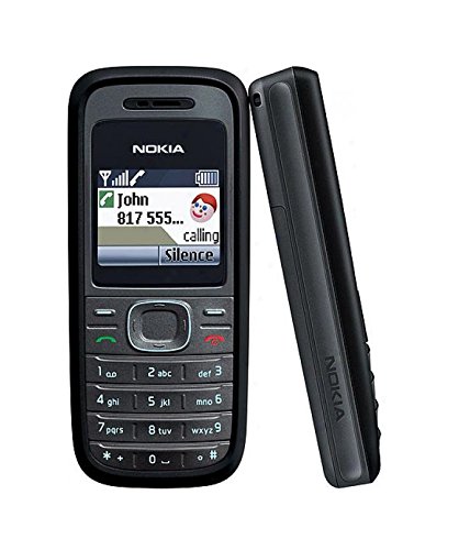 Nokia 1208 Black RH-105 Tasten Handy Schwarz Ohne Simlock von Nokia