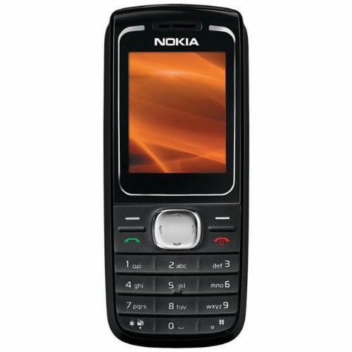 Nokia 1650 Full Black (Farbdisplay, UKW-Stereo-Radio, Organizer, Spiele) Handy von Nokia