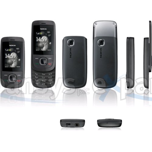 Nokia 2220 slide Handy (MP3, GPRS, Ovi Mail. Flugmodus) graphit von Nokia