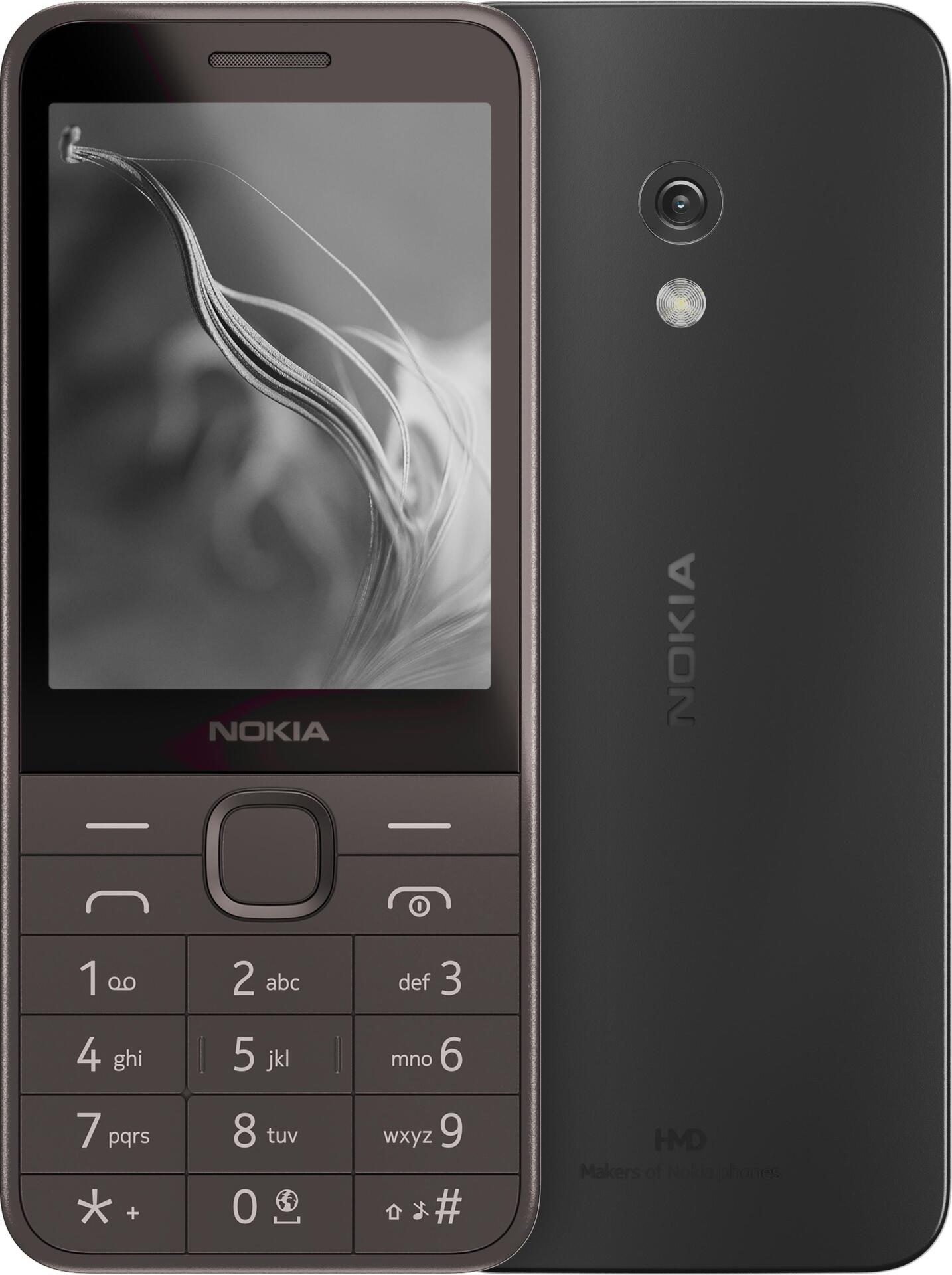 Nokia 235 4G (2024) 7,11 cm (2.8) Schwarz Funktionstelefon (1GF026GPA2L03) von Nokia