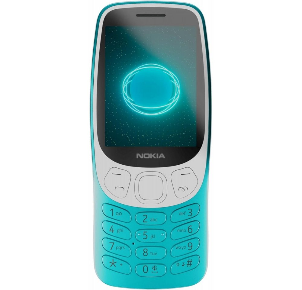 Nokia 3210 (2024) - Handy - scuba blue Handy (2,4 Zoll) von Nokia