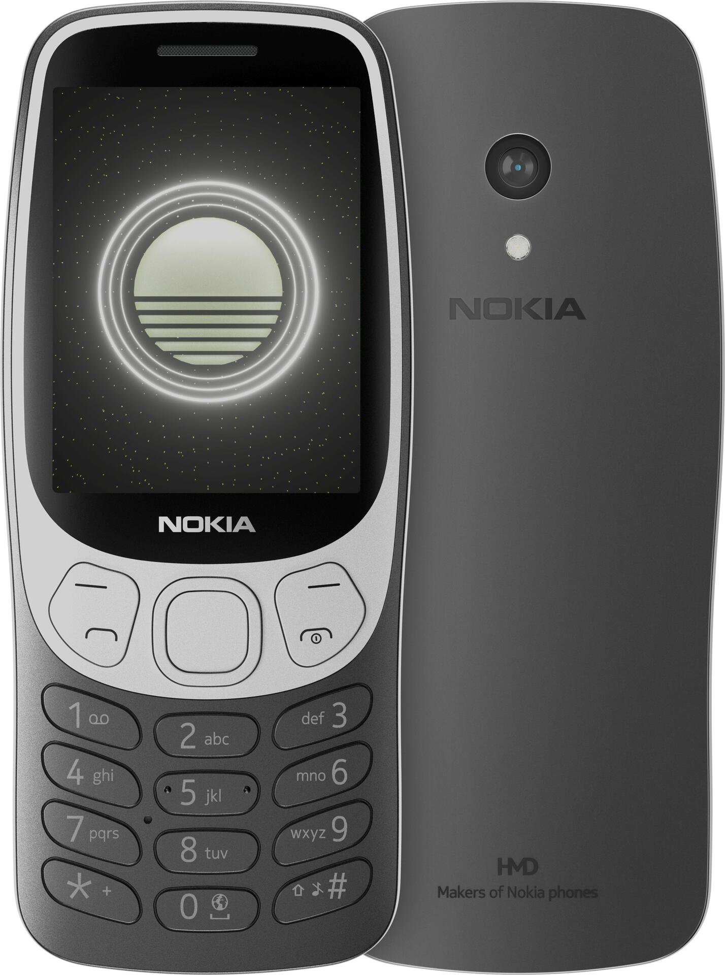 Nokia 3210 6,1 cm (2.4) Schwarz Funktionstelefon (1GF025CPA2L07) von Nokia