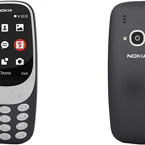 Nokia 3310 2.4Zoll Blau Funktionstelefon - Handys (Balken, Dual Sim, 6,1 Cm (2.4 Zoll), 2 Mp, 1200 Mah, Blau) von Nokia