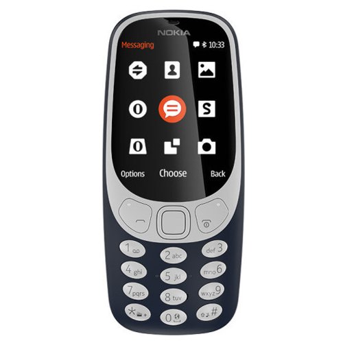 Nokia 3310 2.4Zoll Blau Funktionstelefon - Handys (Balken, Dual Sim, 6,1 Cm (2.4 Zoll), 2 Mp, 1200 Mah, Blau) von Nokia