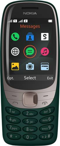 Nokia 6310 Dual-SIM-Handy Grün von Nokia