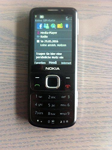 Nokia 6700 Classic matt Black (UMTS, GPRS, Bluetooth, Kamera mit 5 MP, Musik-Player) UMTS Handy von Microsoft