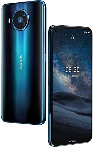Nokia 8.3 5G – Vierfach-Kamera mit ZEISS-Optik - 6,81" Display – 5G-Konnektivität – Android One – Qualcomm Snapdragon – Dual-SIM - Polar Night - Europäische Version von Nokia