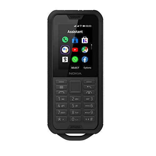 Nokia 800 Tough (TA-1186) Dual SIM Black Steel von Nokia