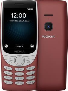 Nokia 8210 4G - 4G Feature Phone - Dual-SIM - RAM 48MB / Interner Speicher 128MB - microSD slot - 320 x 240 Pixel - rear camera 0,3 MP - Rot (NO8210-R4G) von Nokia