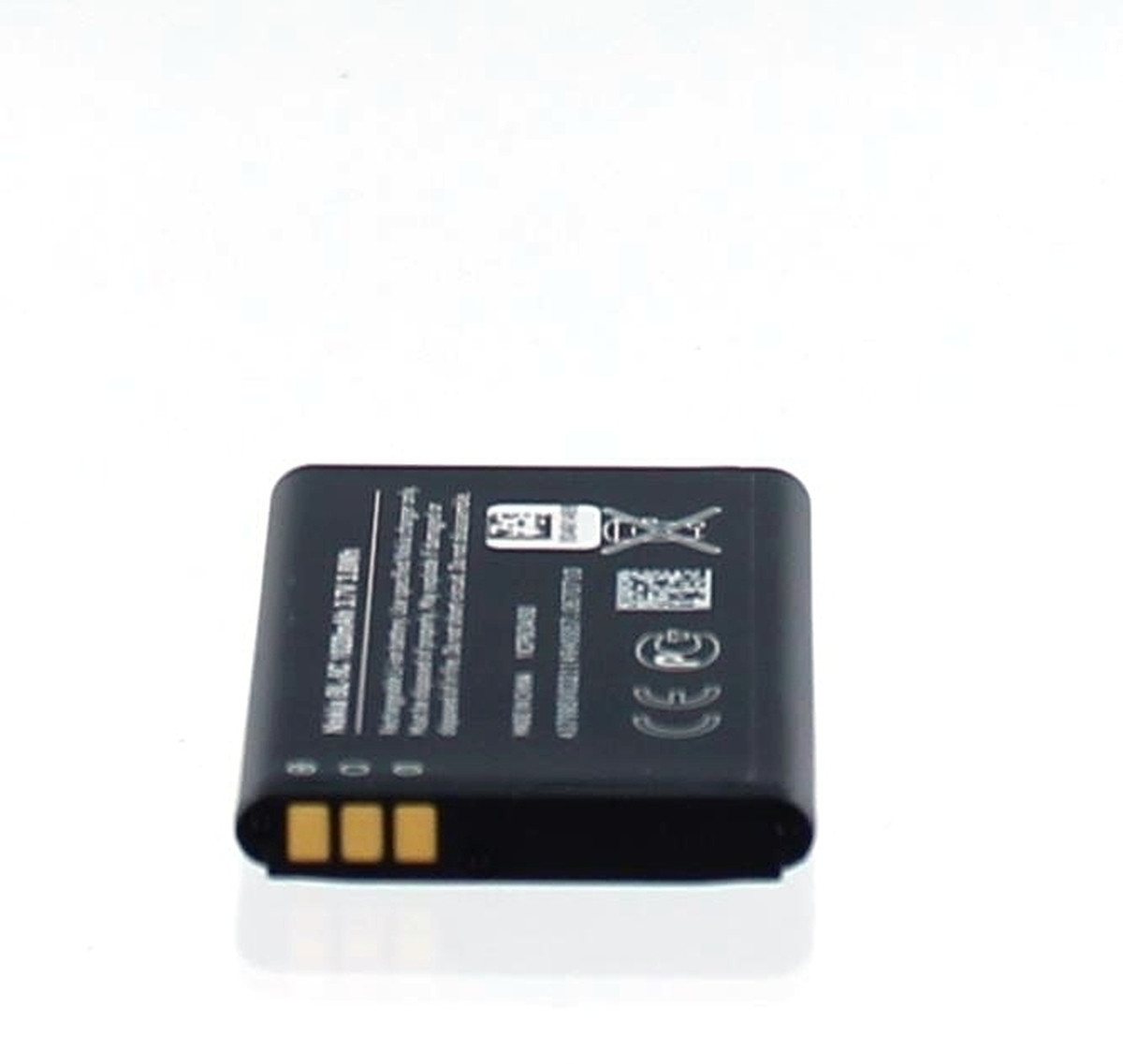 Nokia Akku für Nokia 1208 Li-Ion 3,7 Volt 1020 mAh schwarz Handy-Akku 1020 mAh (3.7 V) von Nokia