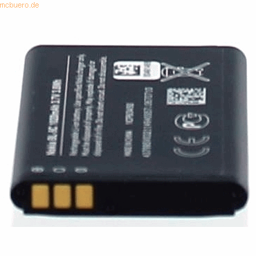 Nokia Akku für Nokia 2600 Li-Ion 3,7 Volt 1020 mAh schwarz von Nokia