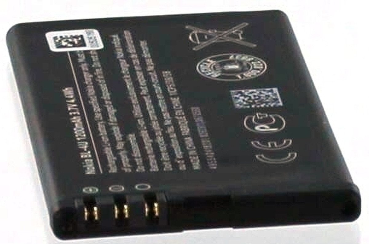 Nokia Akku für Nokia BL-4U Li-Ion 3,7 Volt 1000 mAh schwarz Handy-Akku 1000 mAh (3.7 V) von Nokia