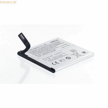 Nokia Akku für Nokia BP-4GWA Li-Pol 3,7 Volt 2000 mAh silberfarben Nokia Akku für Nokia BP-4GWA Li-Pol 3,7 Volt 2000 mAh silberfarben von Nokia
