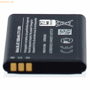 Nokia Akku für Nokia RM-561 Li-Ion 3,7 Volt 1020 mAh schwarz von Nokia