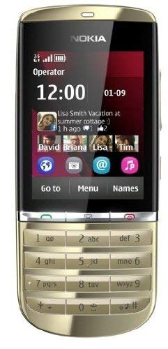 Nokia Asha 300 (Light Gold) (Generalüberholt) von Nokia